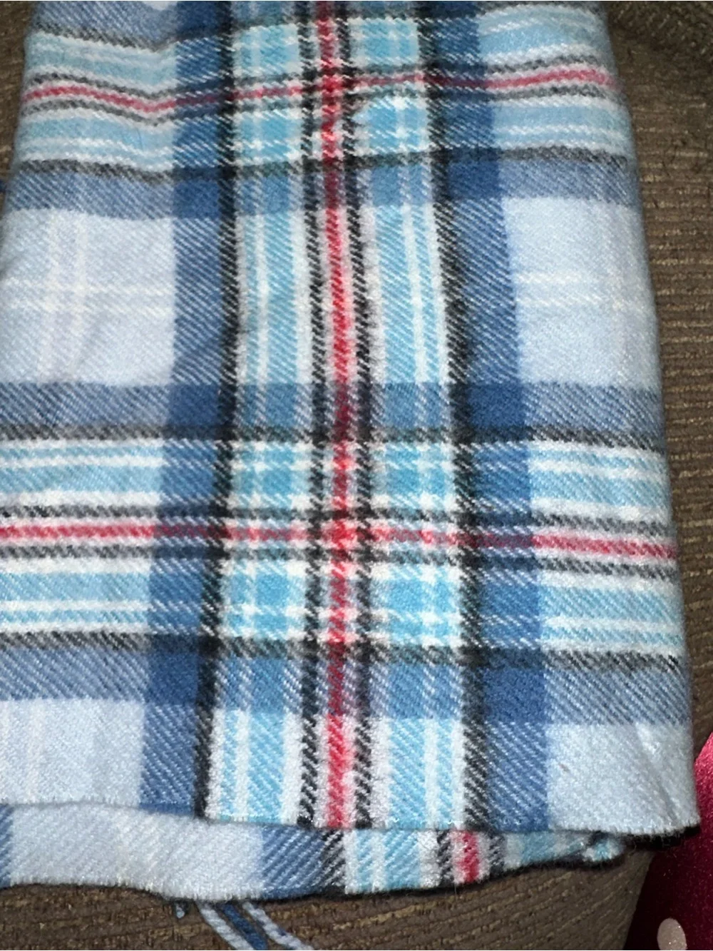 Diana Princess of Wales Blue Plaid Wool Memorial Tartan